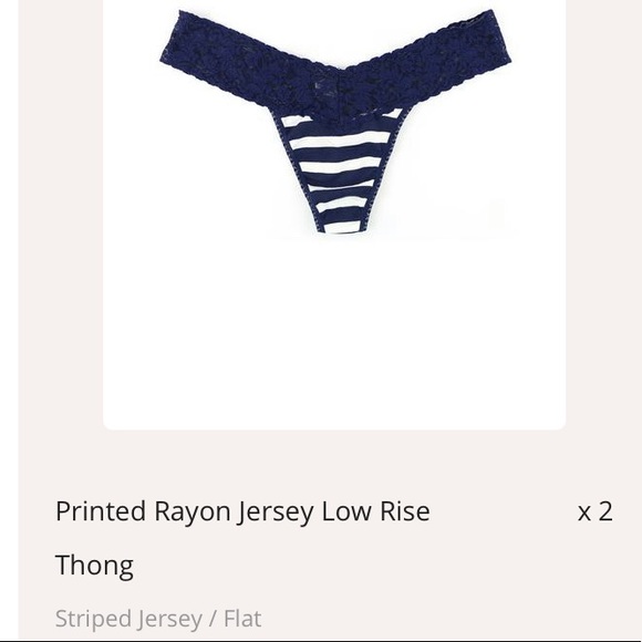 9 pairs Gorgeous Hanky Panky Thongs - Low Rise - Picture 4 of 7